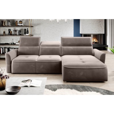 Minkštas kampas MURILLO-MINI su elektrine funkcija (Whisper-05) D - TEIRAUTIS 